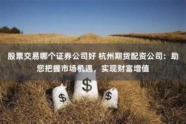 股票交易哪个证券公司好 杭州期货配资公司：助您把握市场机遇，实现财富增值